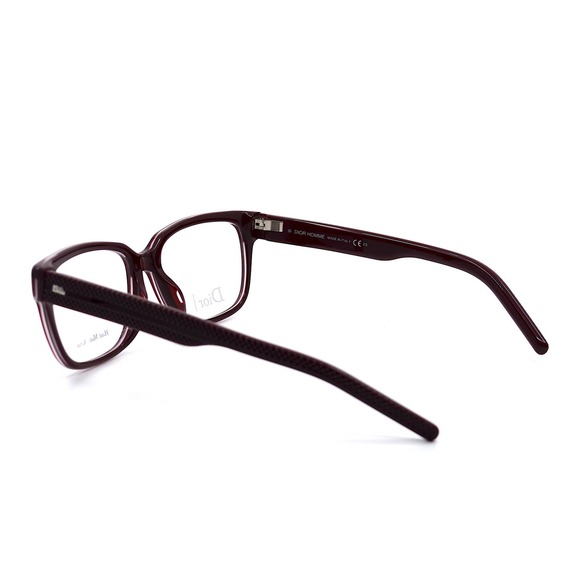 DIOR BLACK TIE189F 98P BURGUNDY AUTHENTIC EYEGLASSES - Picture 6 of 12